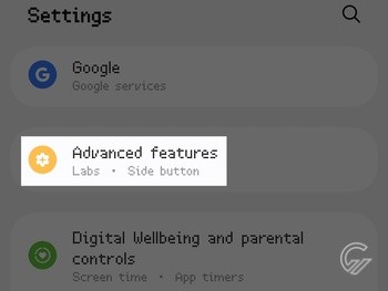 Cara Mengaktifkan Ketuk Layar 2 Kali HP Samsung 1