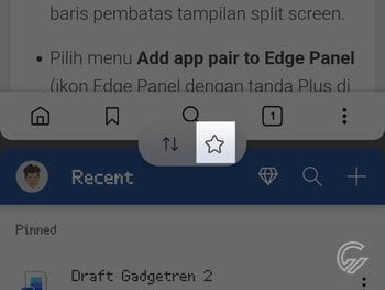 Cara Split Screen HP Samsung 12