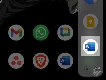 Cara Split Screen HP Samsung 8