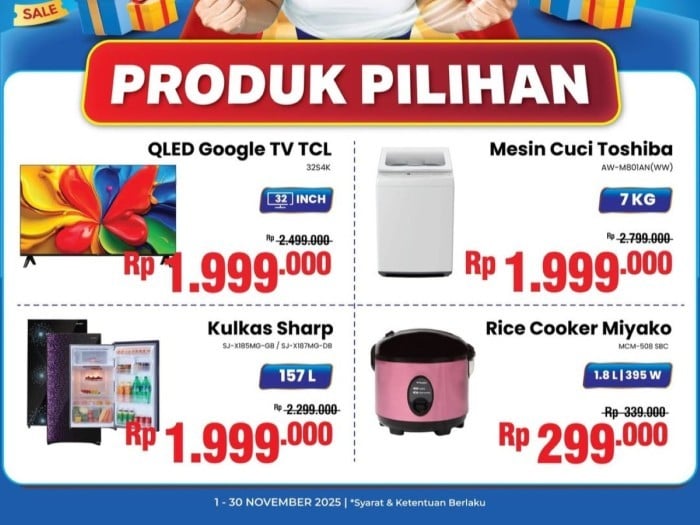 Erablue Ulang Tahun ke-3 Produk Pilihan