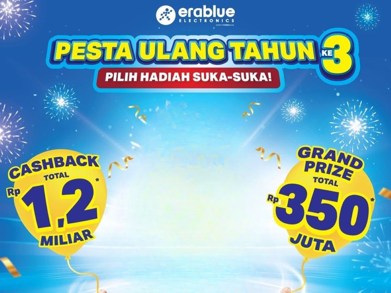 Erablue Ulang Tahun ke-3