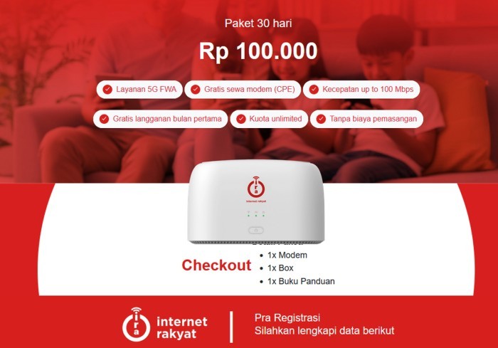 Internet Rakyat Modem