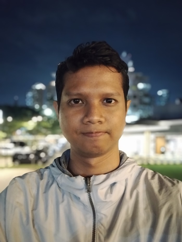 Kamera POCO M7 Selfie Malam Portrait