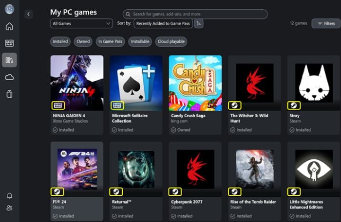 MSI Claw Xbox Full Screen Experience