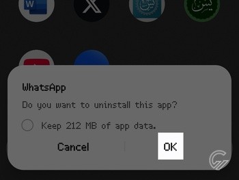 Mengatasi Kamera WhatsApp Ngezoom Sendiri 7