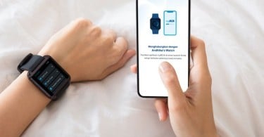 myBCA on Smartwatch - Header
