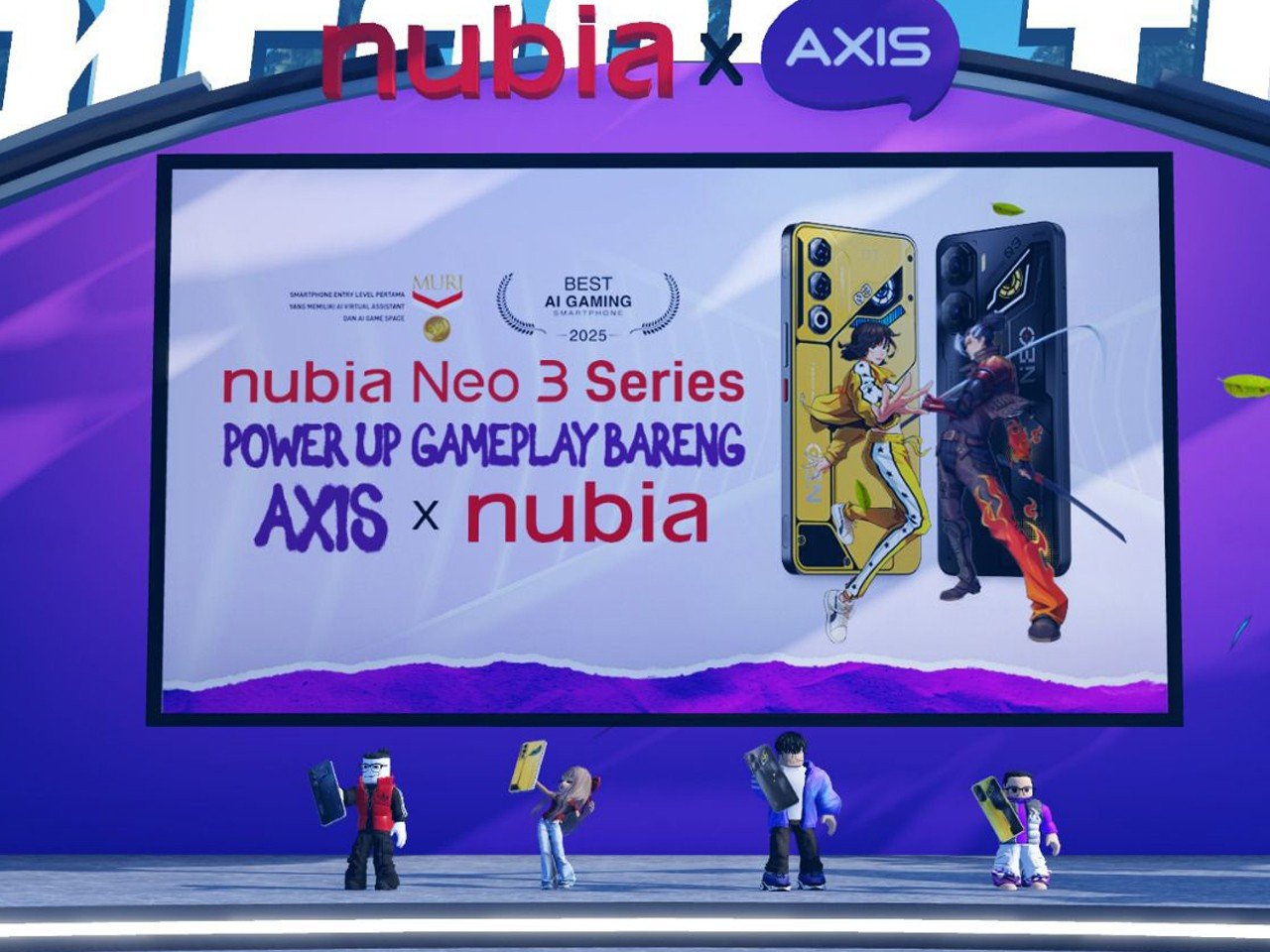 nubia AXIS Feature roblox