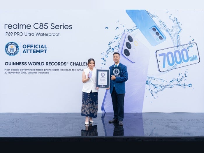 realme C85 GUINNES WORLD RECORDS