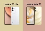 realme P3 Lite vs realme Note 70