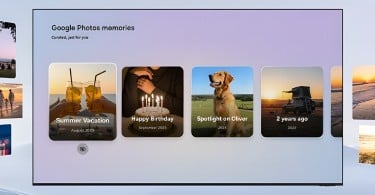 Google Photos ke Samsung TV - Header