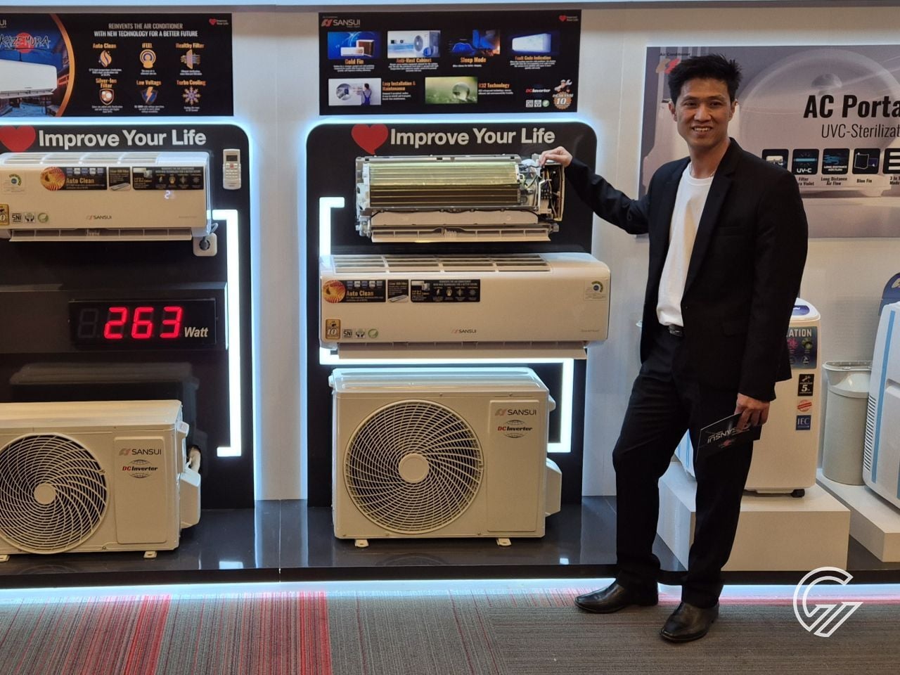 Launching Sansui Kaze Mura AC Inverter (4)