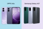 OPPO A6x vs Samsung Galaxy A07