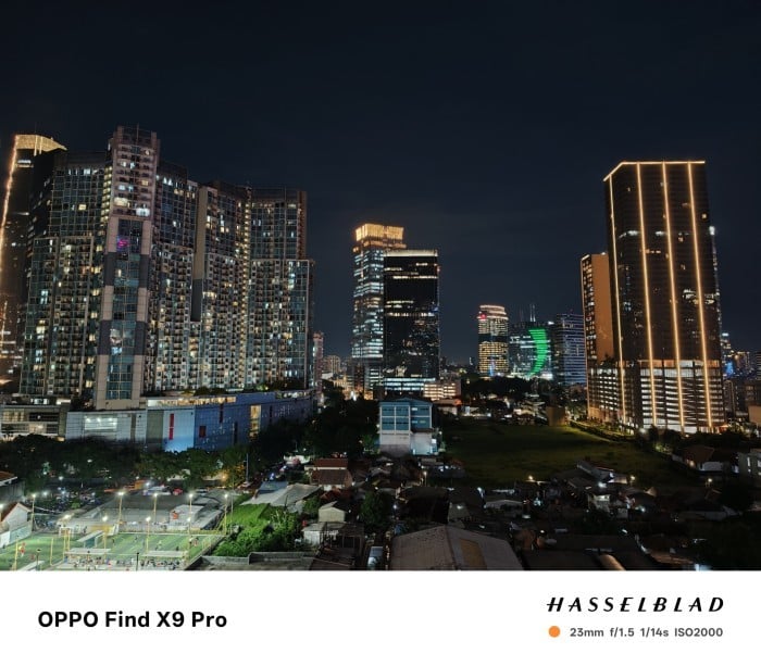 OPPO Find X9 Pro - Hasil Foto
