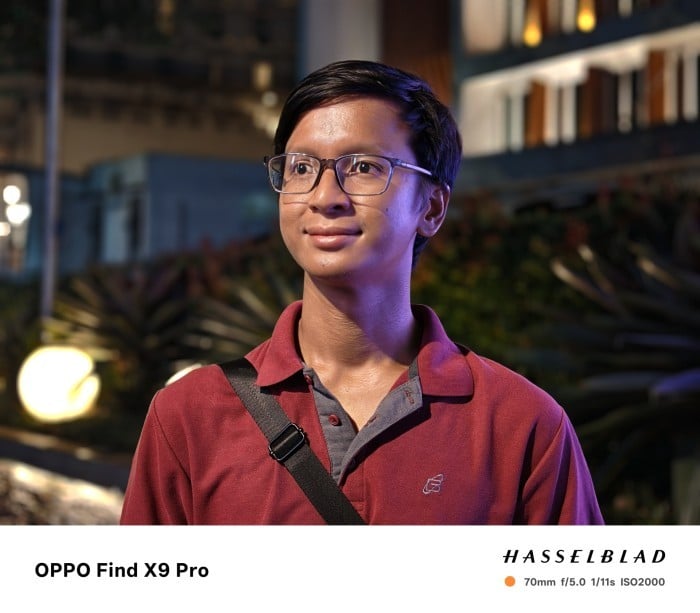 OPPO Find X9 Pro - Hasil Foto Portrait