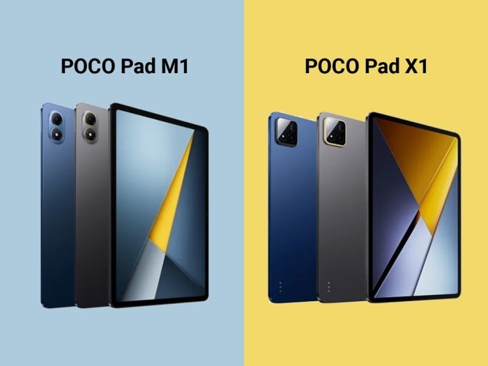 POCO Pad M1 vs Pad X1