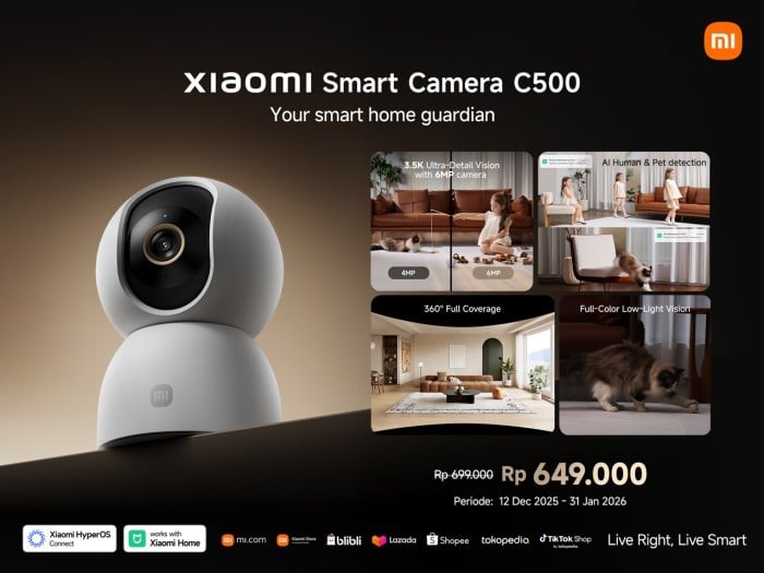 Xiaomi Smart Camera C500 Price