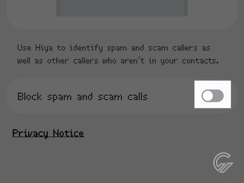 Cara Blokir Spam Otomatis di HP Samsung 6