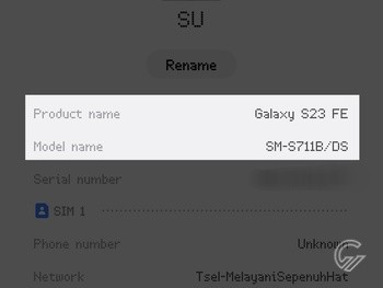 Cara Cek Tipe HP Samsung 2