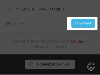 Cara Download VN WhatsApp Jadi Audio 17