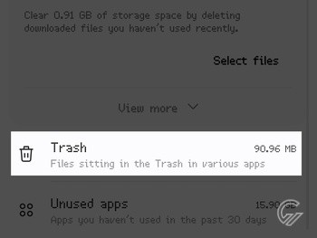 Cara Hapus File Sampah HP Samsung 3