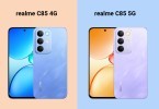 realme C85 4G vs realme C85 5G