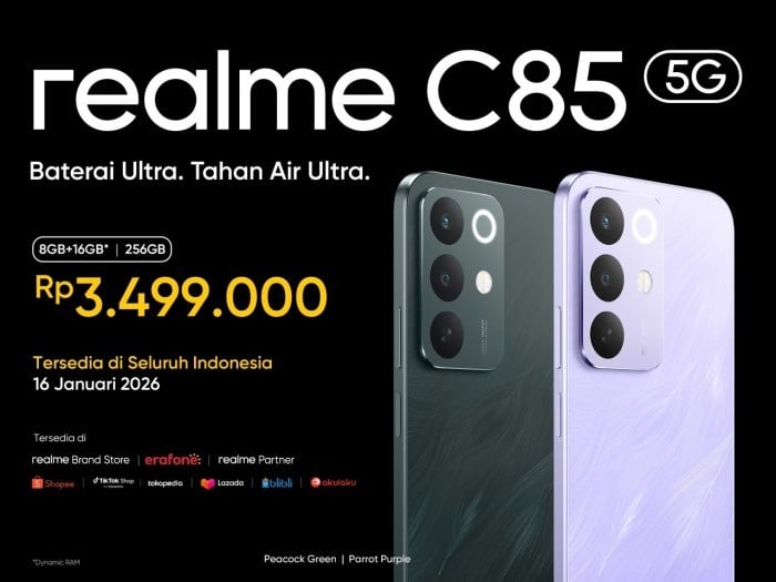 realme C85 5G - Rilis Harga
