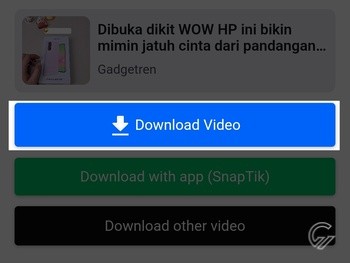 Cara Download Video TikTok Tanpa Watermark 5