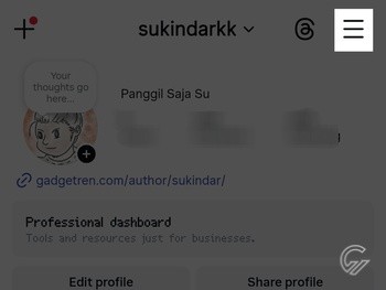 Cara Hapus Cache dan Cookie Instagram 1