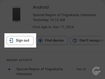 Cara Logout Akun Gmail dari HP Lain 7