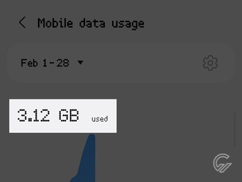 Cara Melihat Penggunaan Data di HP Samsung 4