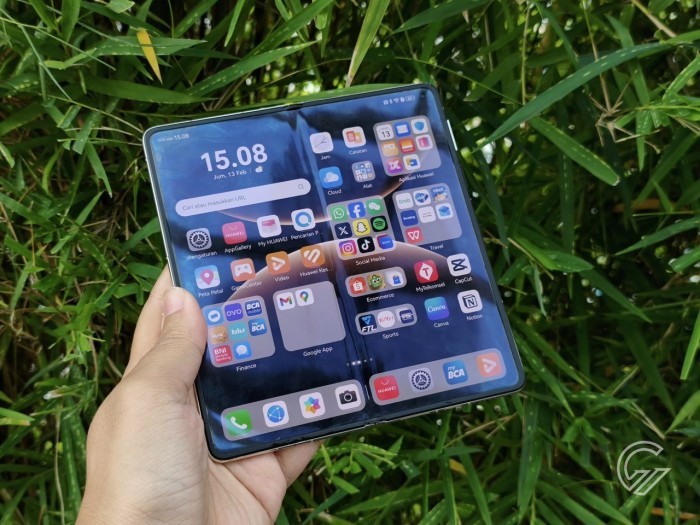 HUAWEI Mate X7 Layar Utama