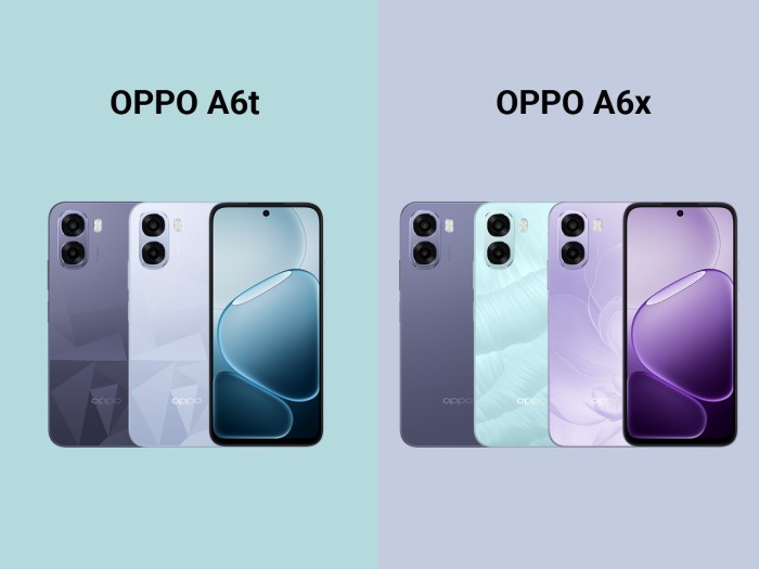 OPPO A6t vs OPPO A6x