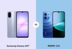 Samsung Galaxy A07 Vs REDMI 15C - Heaader
