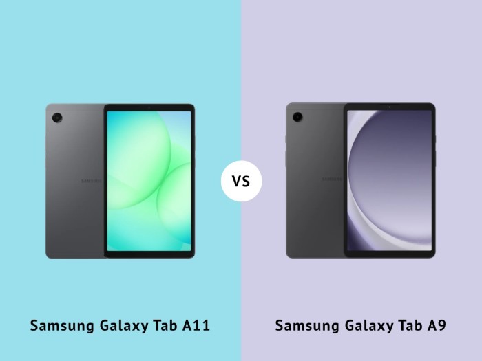 Samsung Galaxy Tab A11 Vs Samsung Galaxy Tab A9 - Header