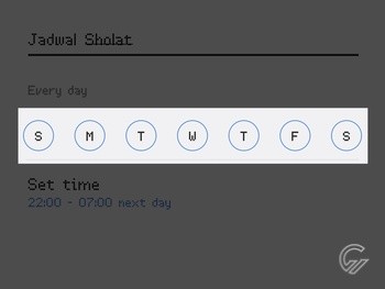 Setting HP Biar Otomatis Gak Ganggu Sholat 4