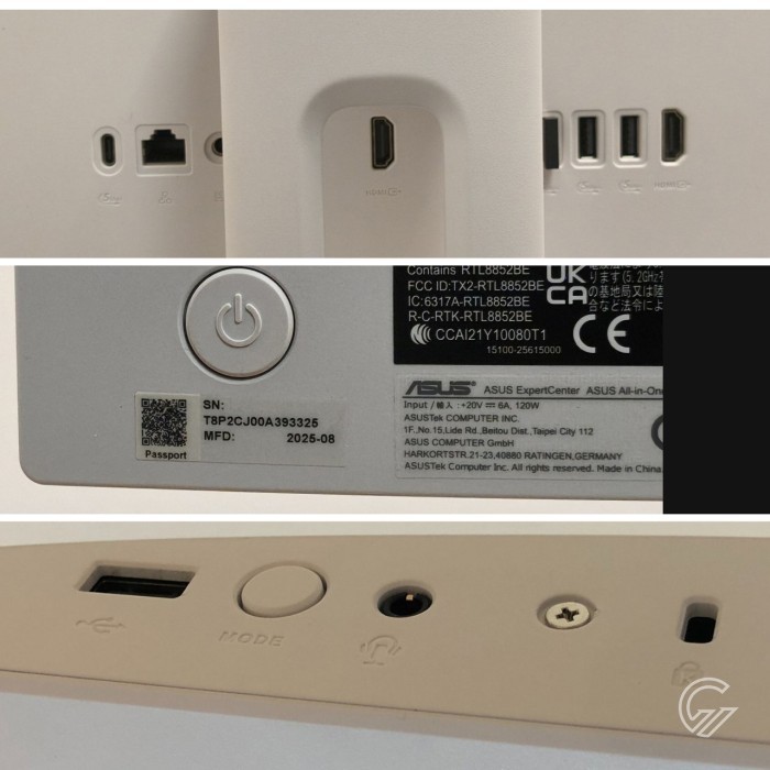 ASUS AIO ExpertCenter PM640KA - Port