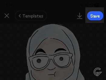 Cara Buat Stiker Ucapan Idul Fitri 13