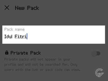 Cara Buat Stiker Ucapan Idul Fitri 15