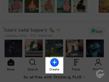 Cara Buat Stiker Ucapan Idul Fitri 8
