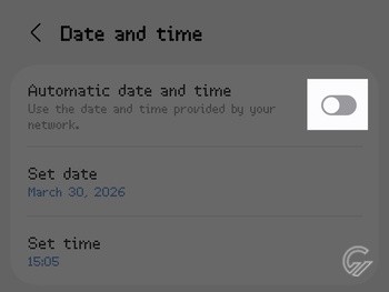 Cara Mengatur Jam dan Tanggal di HP Samsung 3