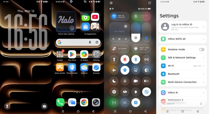 Infinix NOTE 60 - XOS 16 UI