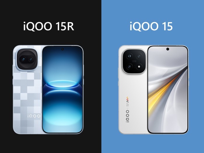 iQOO 15R vs iQOO 15