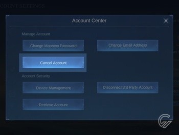 Cara Hapus Akun Mobile Legends 4