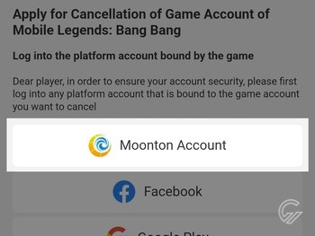 Cara Hapus Akun Mobile Legends 7