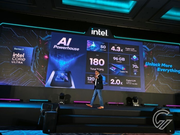 Intel Core Ultra Series 3 180 tops