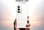 Rilis realme C100 Glory White