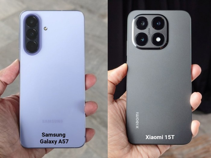 Samsung Galaxy A57 vs Xiaomi 15T