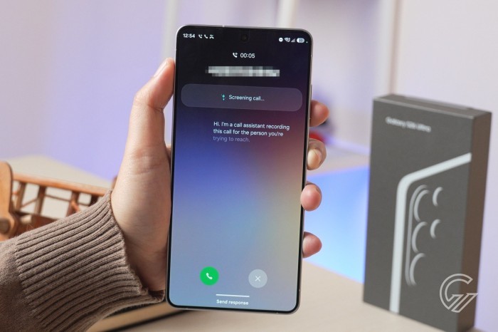 Samsung Galaxy S26 Ultra - Call Screening