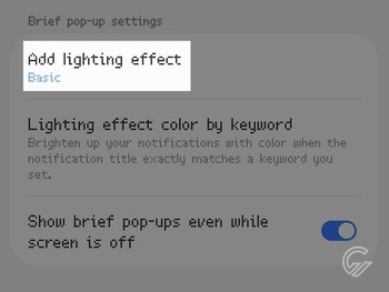 Cara Menambahkan Efek Animasi di Notifikasi Samsung 3
