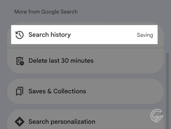Cara Menghapus Riwayat Pencarian Google 2